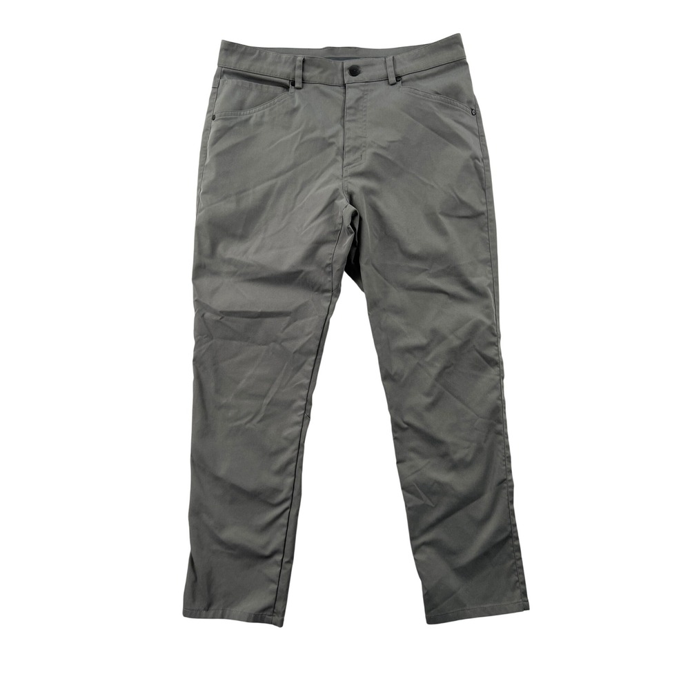 Myles Apparel Tour Pant Mens 33x32 (fits 33x28) Grey Performance Stretch Chino